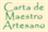 Maestro Artesano