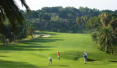 The last hole of the round