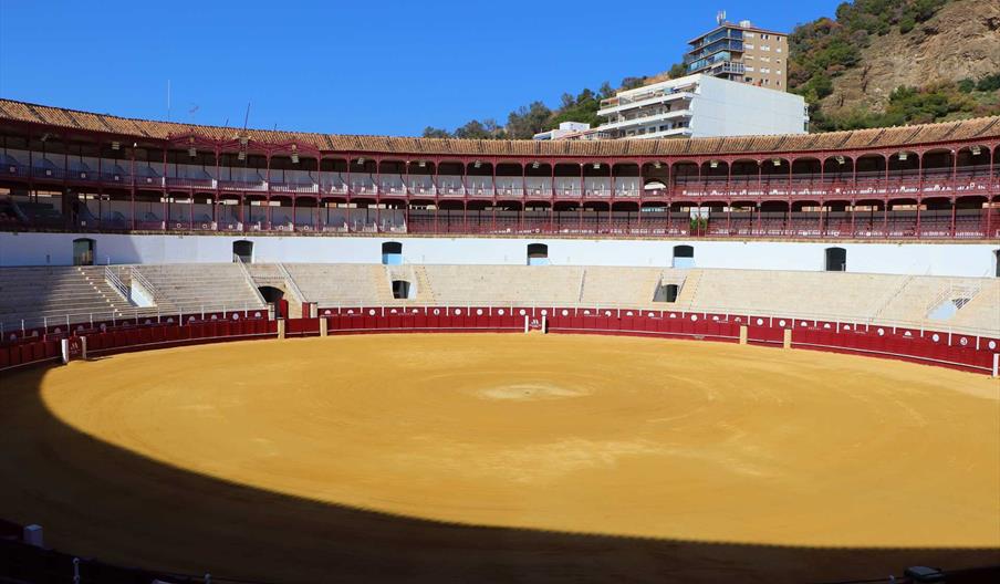 Plaza de toros la Malagueta por dentro