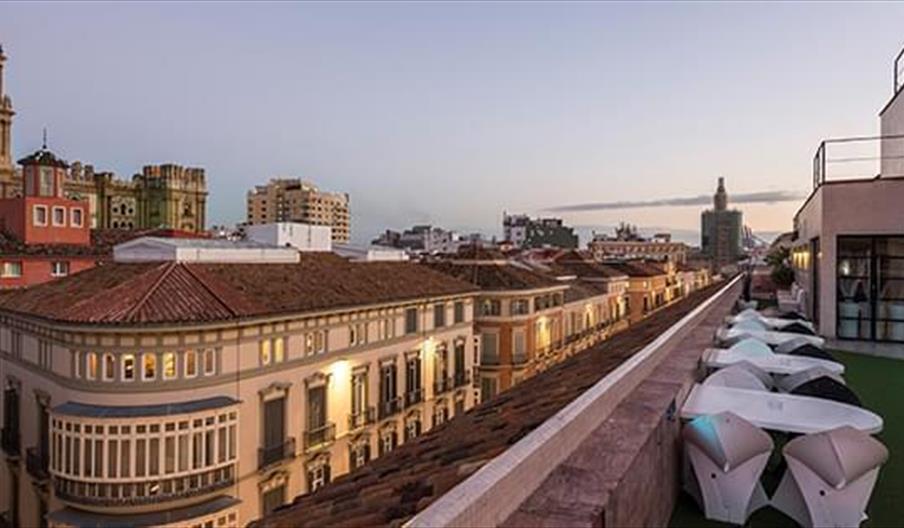 Terraza Room Mate Larios