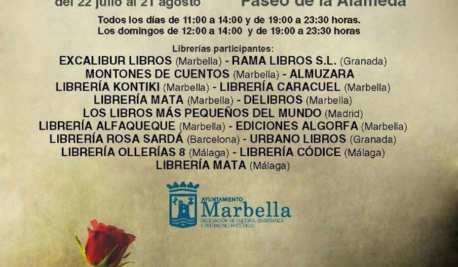 Feria del Libro de Marbella