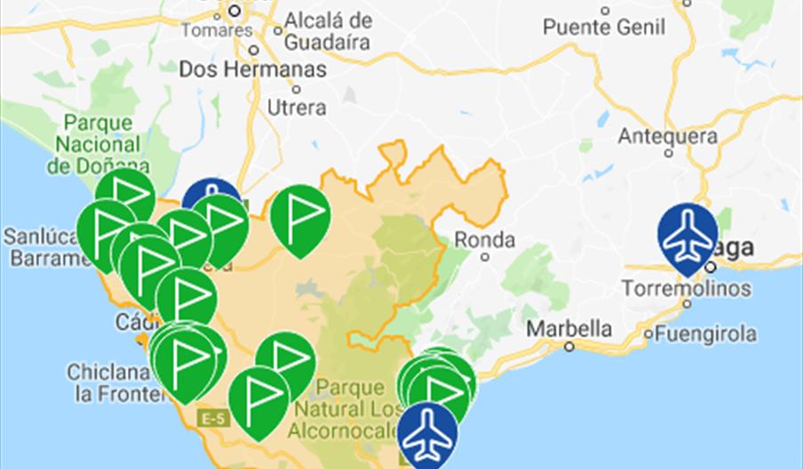 golf en Cádiz