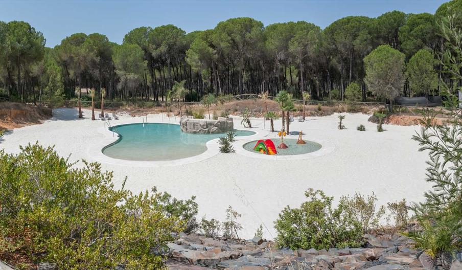 piscina de arena