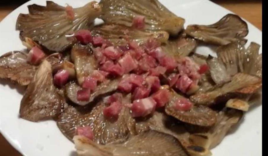 Revuelto de setas