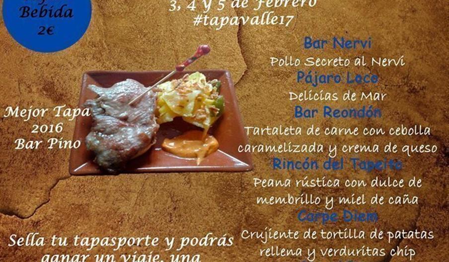 Ruta de la Tapa en el Valle de Abdalajís