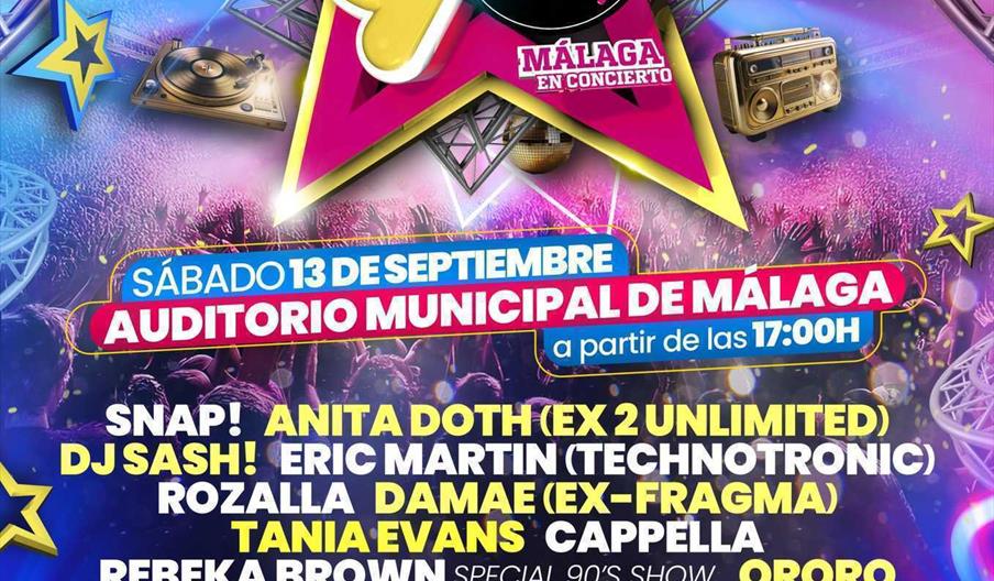 SUPERSTARS 90 MÁLAGA