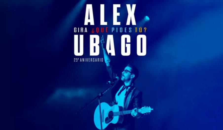 Concierto de Alex Ubago. Gira “¿Qué pides tú?”