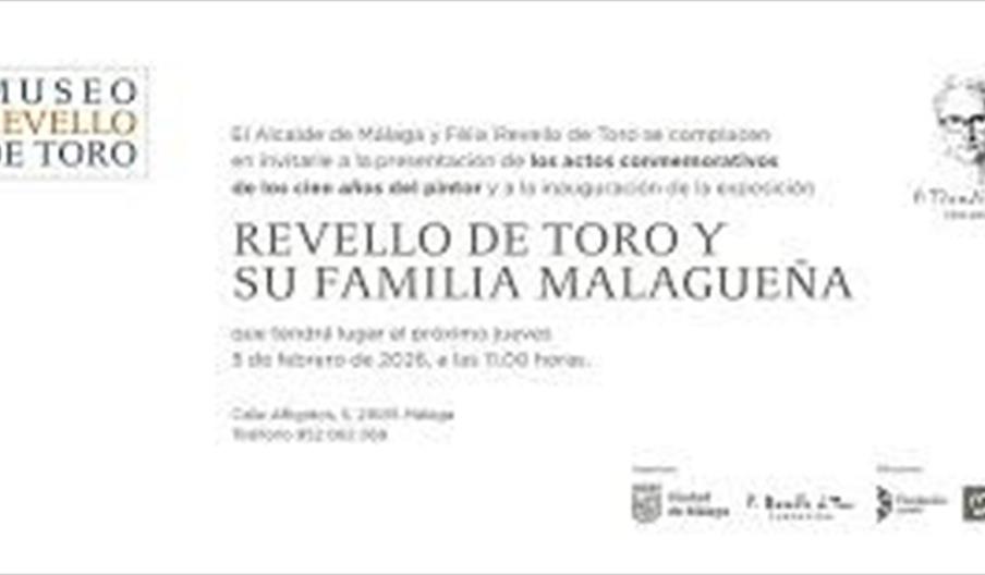 Exposición Revello de Toro y su familia malagueña