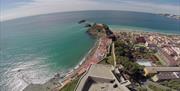 Aérea castillo- peñones