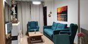 Salón con sofá cama