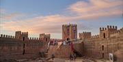 Interior Castillo de Baños de la Encina