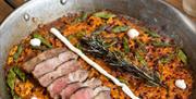 Platos del restaurante Ménade en la Axarquía